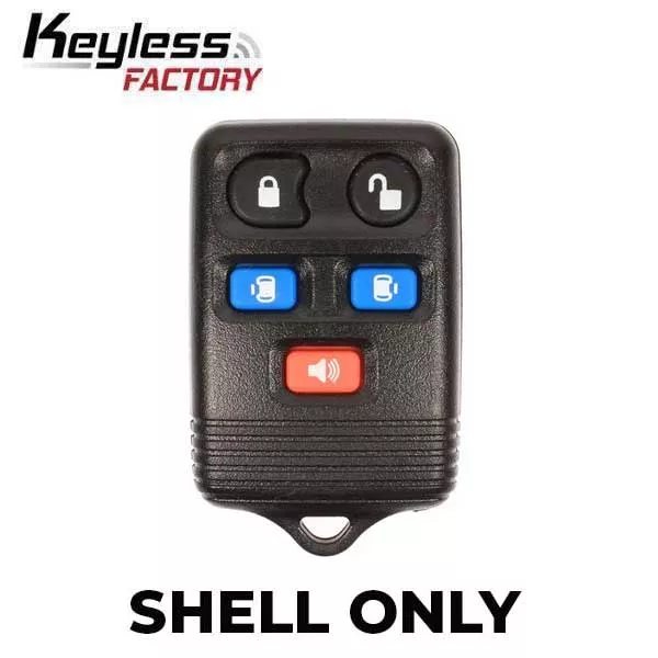 1998-2008 Ford Windstar/Freestar / 5-Button Keyless Entry Remote SHELL / PN: 3F2T-15K601-AA / CWTWB1U551 (AFTERMARKET)