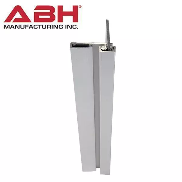 ABH - A530 - Continuous Hinges - Geared - Concealed - Half Surface - Heavy Duty - Narrow Frame Leaf - Aluminum - Optional Length - Grade 1