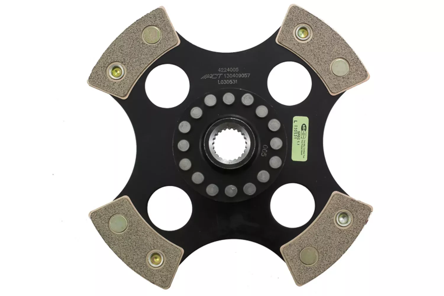 Advanced Clutch - 4 Pad Rigid Race Disc Multiple Applications