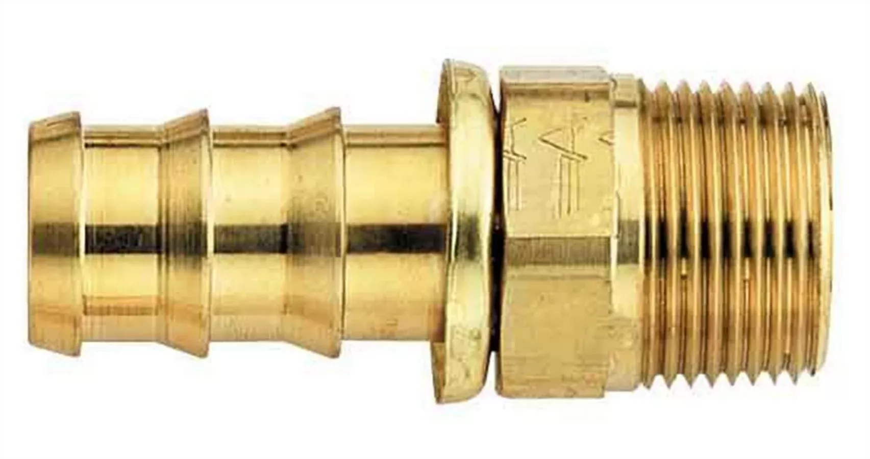 Aeroquip - #10 Socketless Hose To 1/2 Male Pipe Fitting