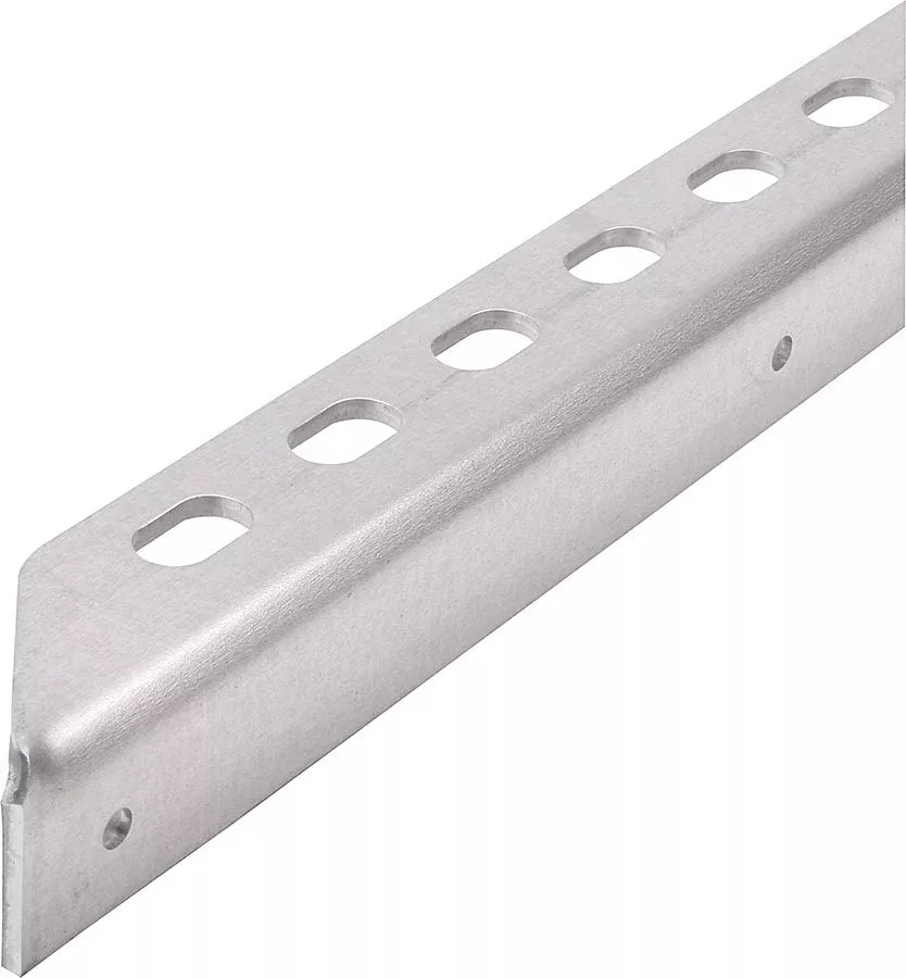Alum Angle Slotted 1/8x1x72