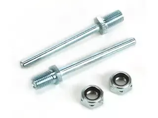 Axle Shafts, Spring Steel, 3/16 x 2″