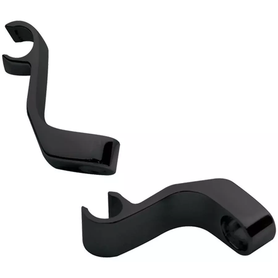 Billet Specialties - 1 Wire Separator Valve Cover Mount Black Pair