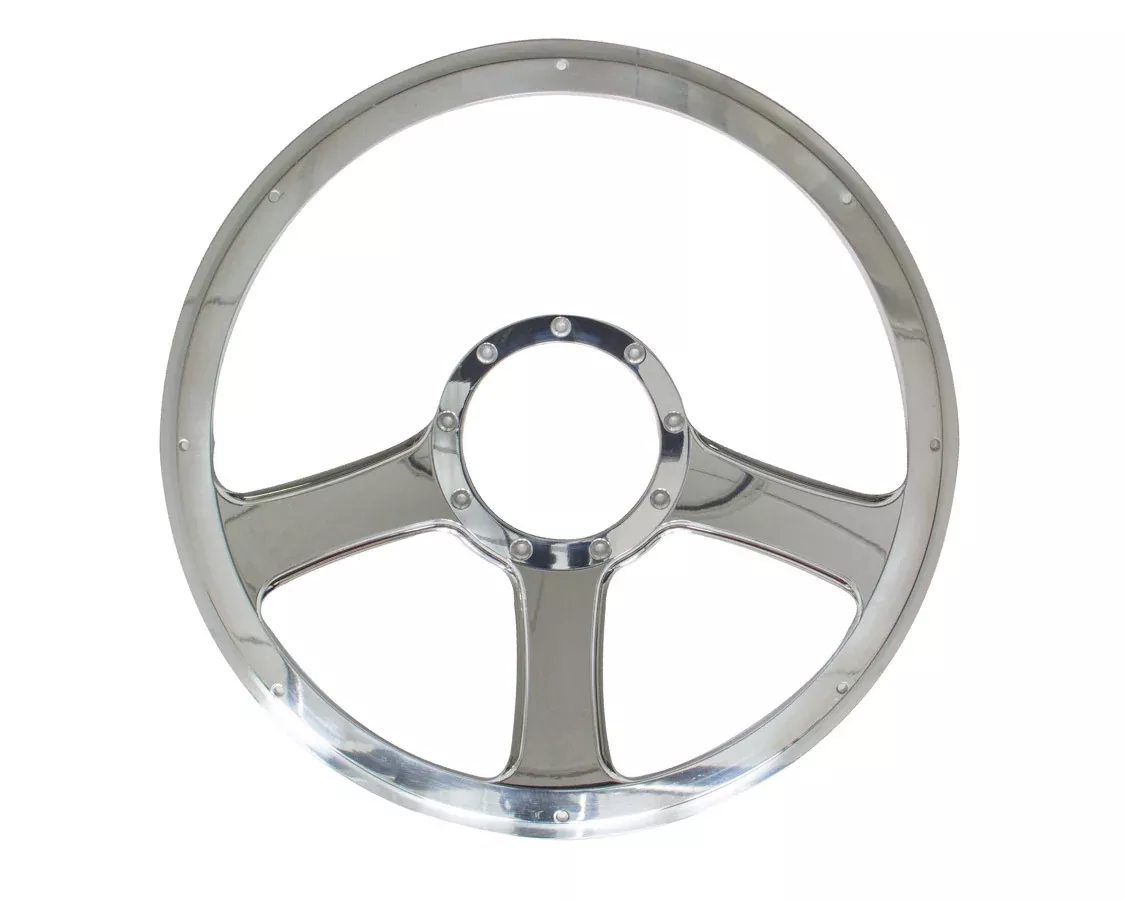 Billet Specialties - 14in Anthem Steering Wheel Half Wrap