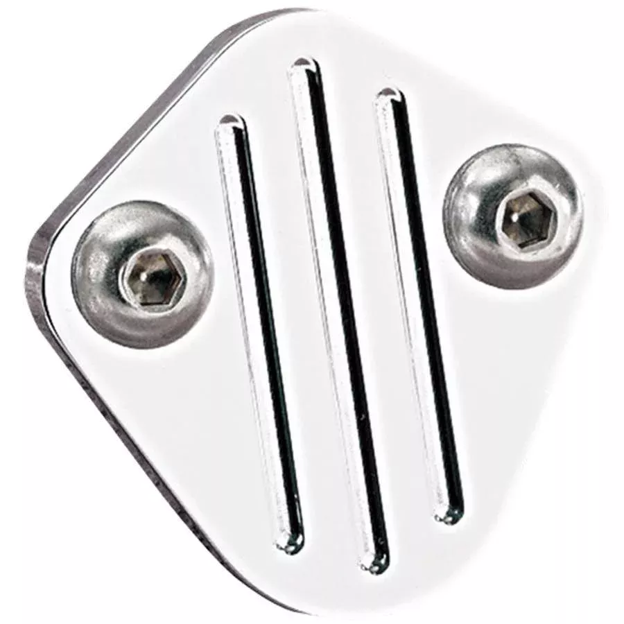 Billet Specialties - BBC Fuel Pump Block Off Polished