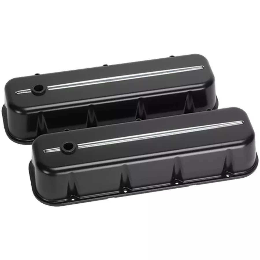 Billet Specialties - BBC Tall Valve Covers Black