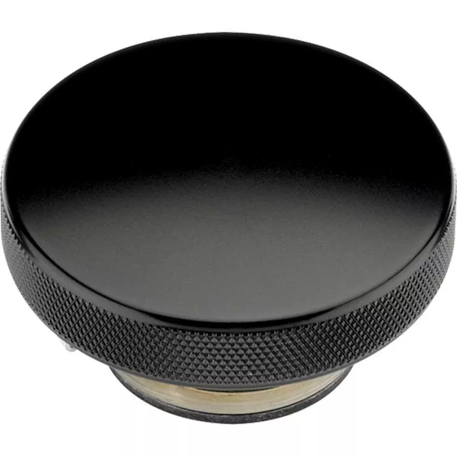 Billet Specialties - Black Radiator Cap