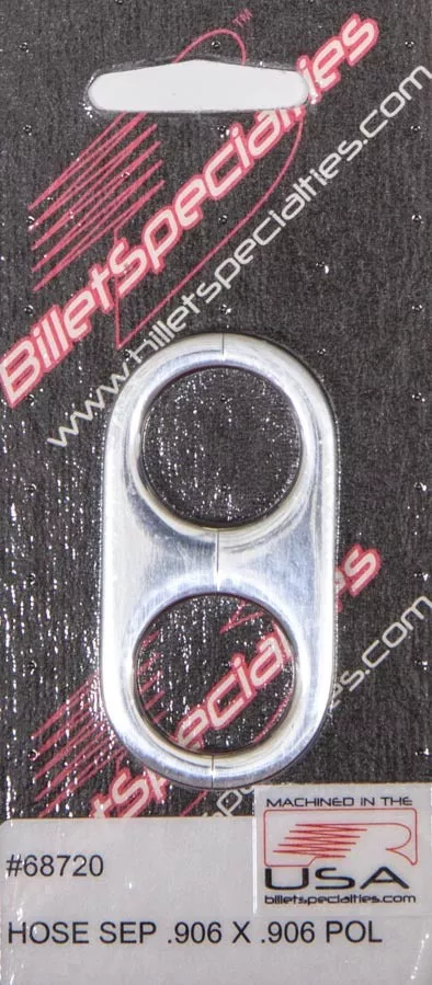 Billet Specialties - Hose Separator .906x.906 -Polished