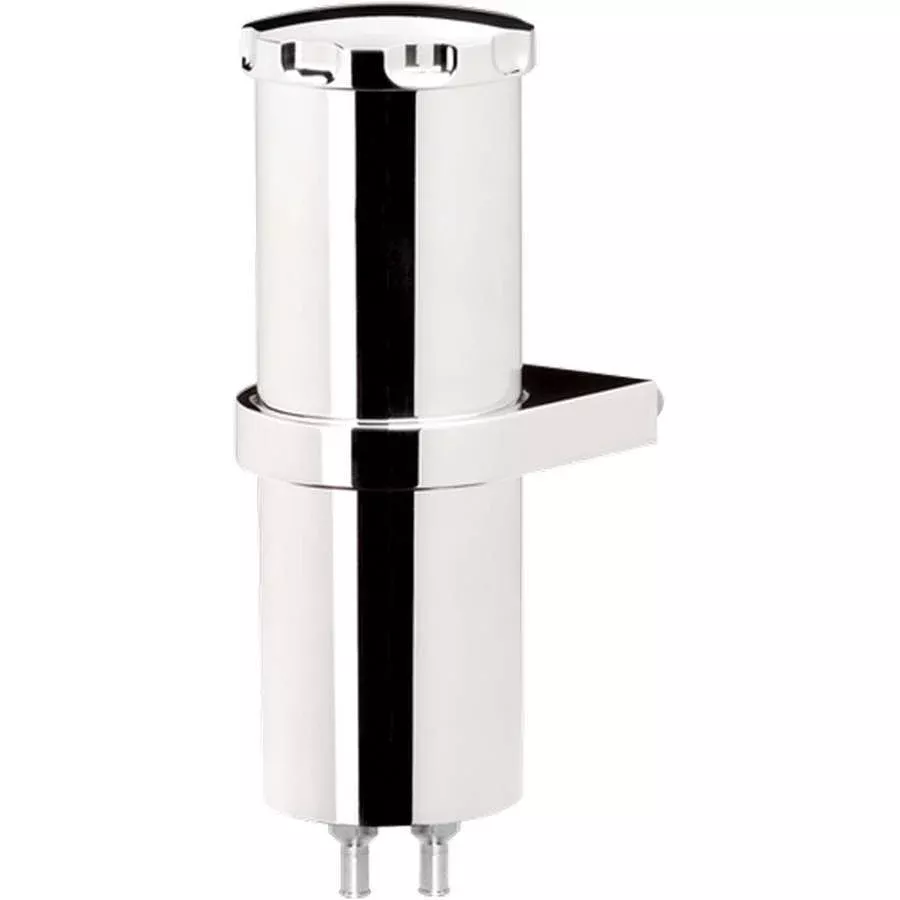 Billet Specialties - Over Flow Tank 8.75in Smooth w/Bracket