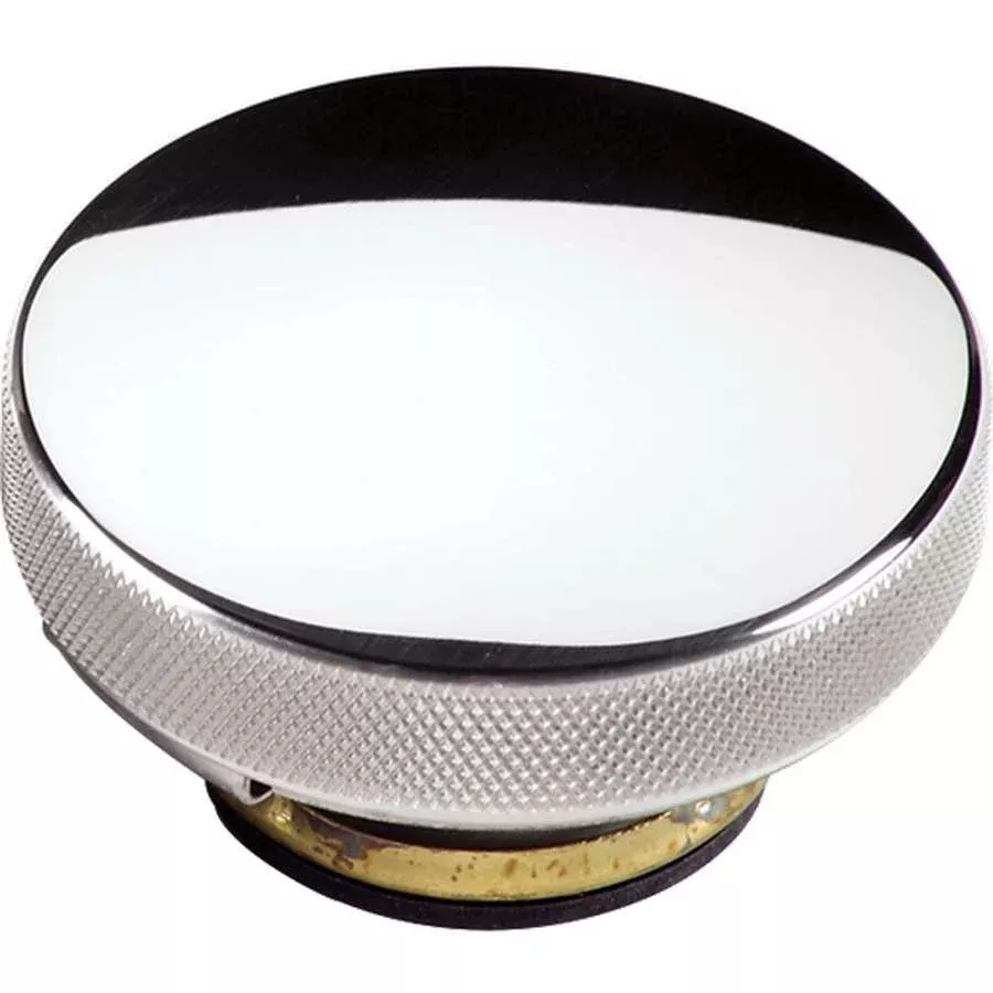 Billet Specialties - Polished Radiator Cap Plain 16lb.