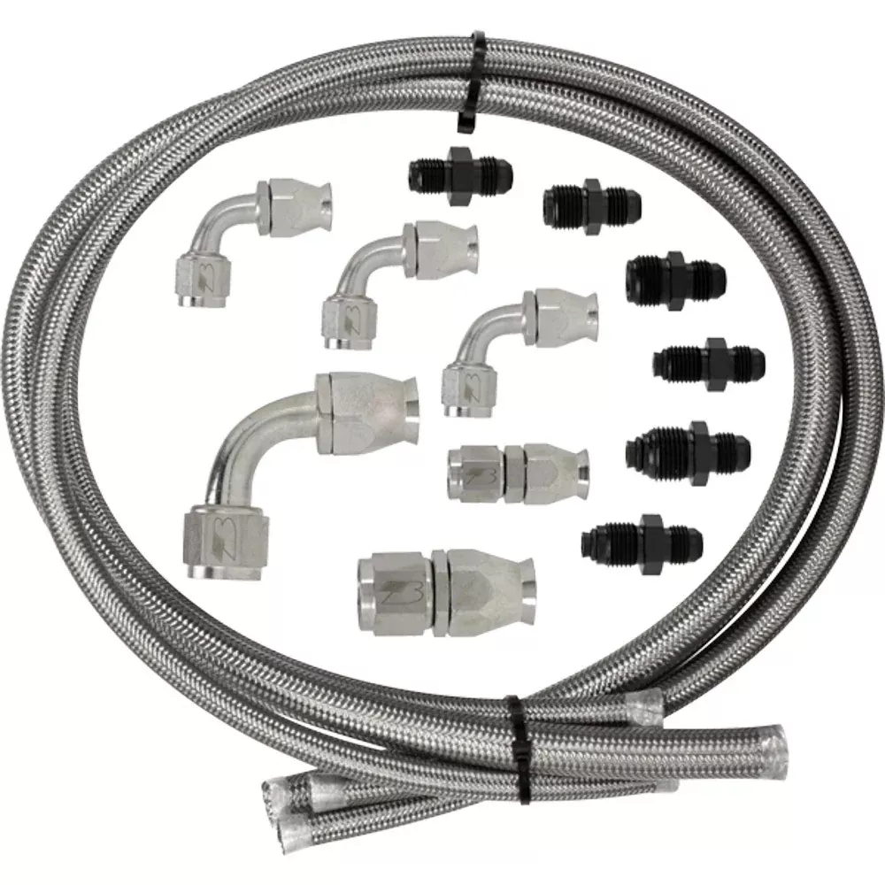 Billet Specialties - Power Steering Hose Kit