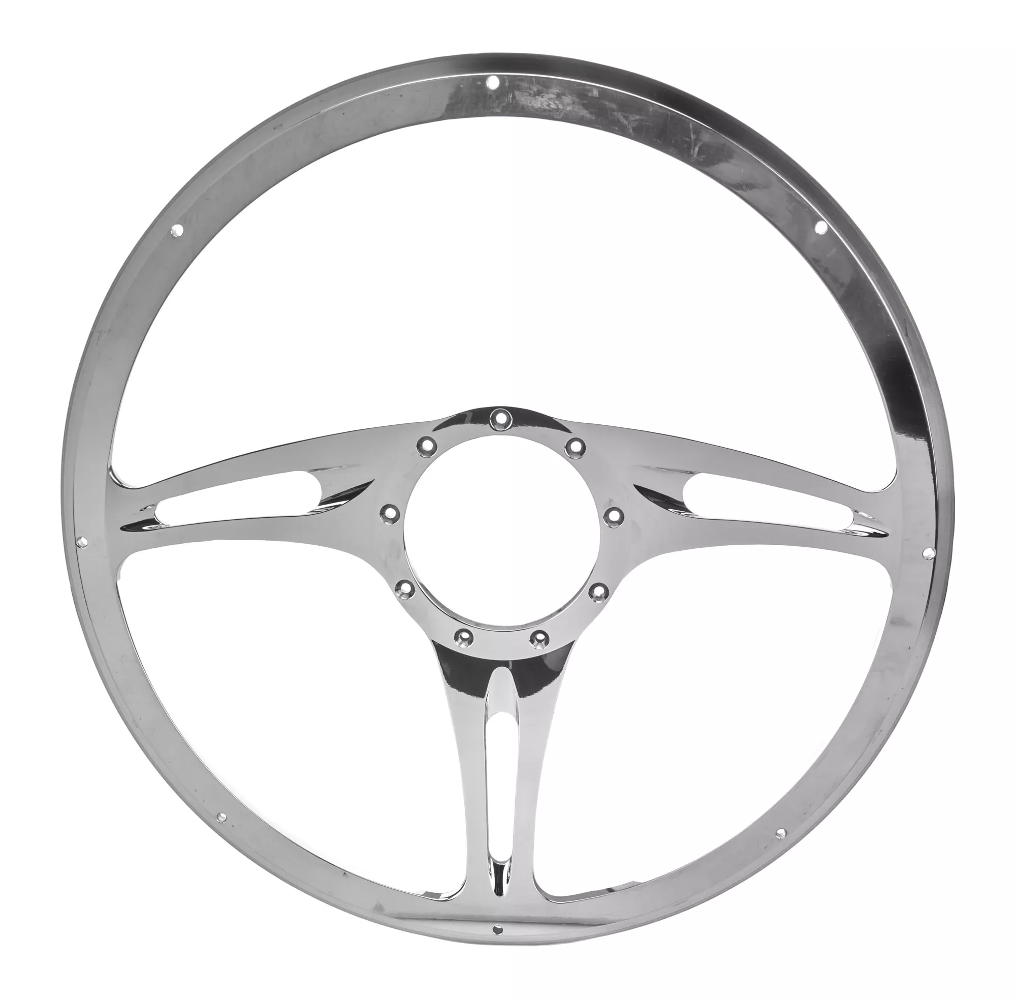 Billet Specialties - Steering Wheel Half Wrap 15.5in Stealth