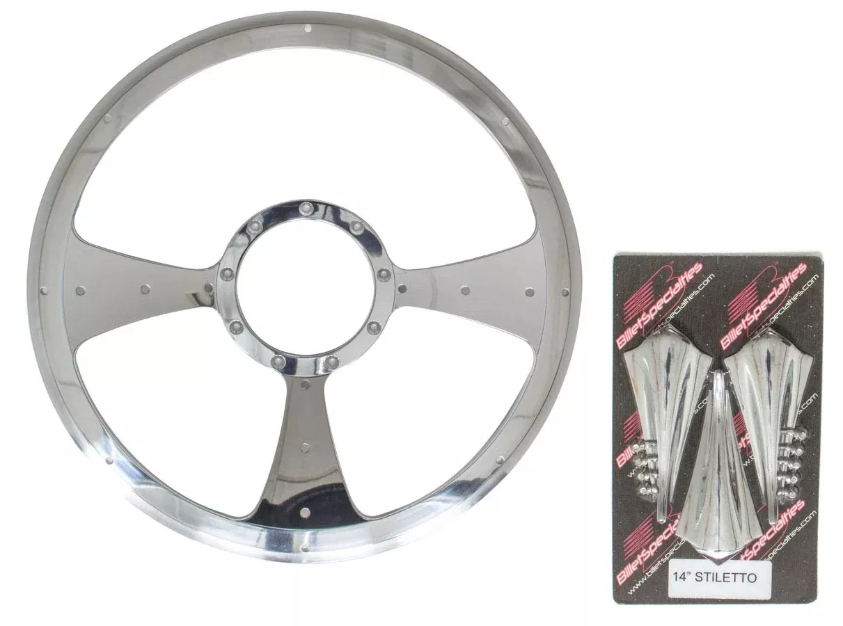 Billet Specialties - Stiletto - Profile Steering Wheel 14in