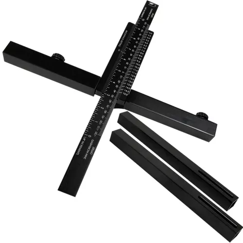 Billet Specialties - Wheel Backspace/Offset Measurement Tool Black