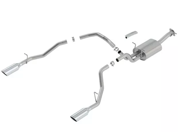 Borla - 19- Dodge Ram 1500 Cat Back Exhaust Kit
