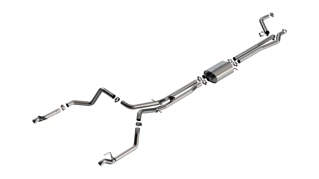 Borla - 24- GM P/U 1500 Cat Back Exhaust