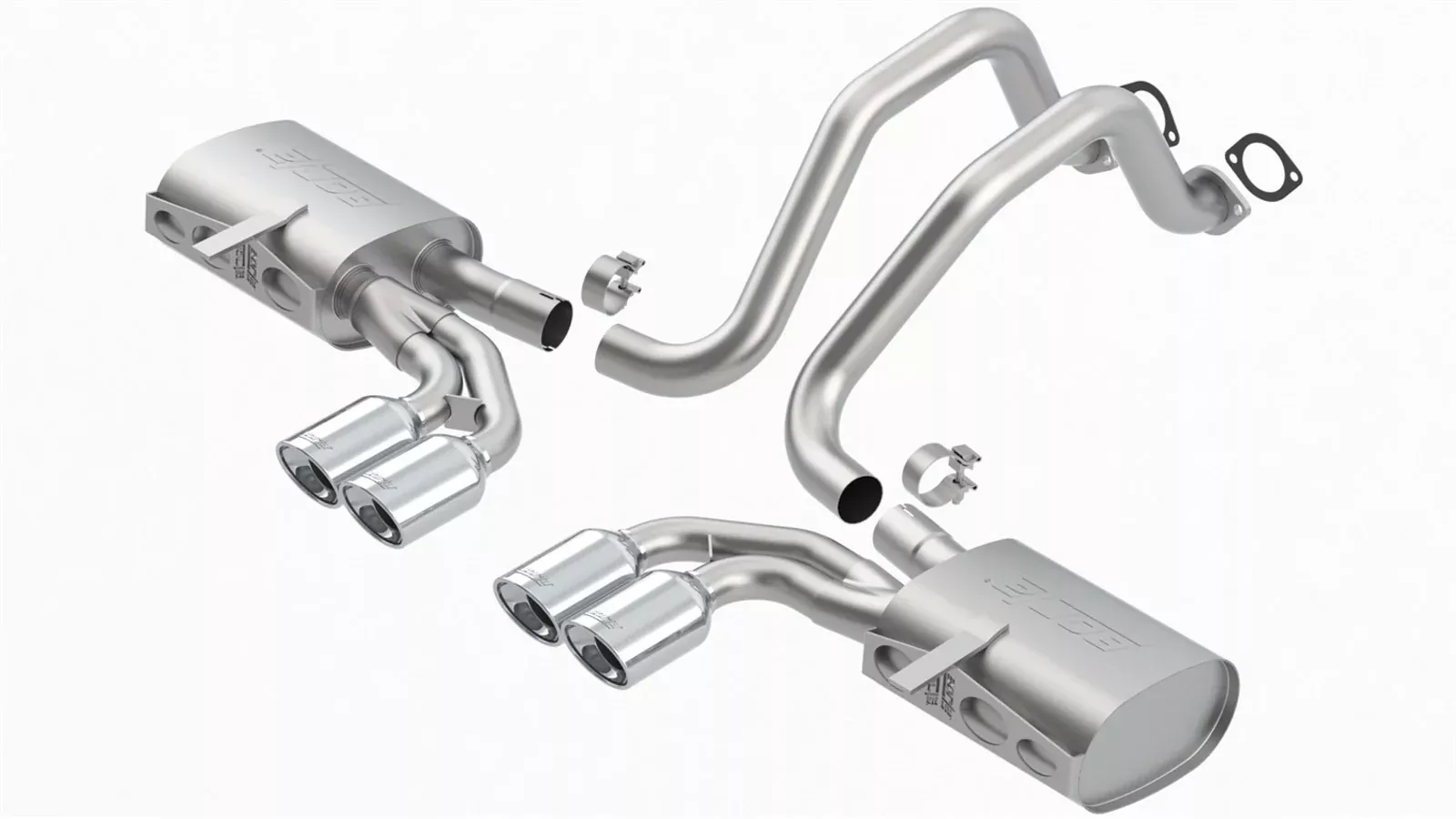 Borla - 97-04 Corvette 5.7L Cat Back System
