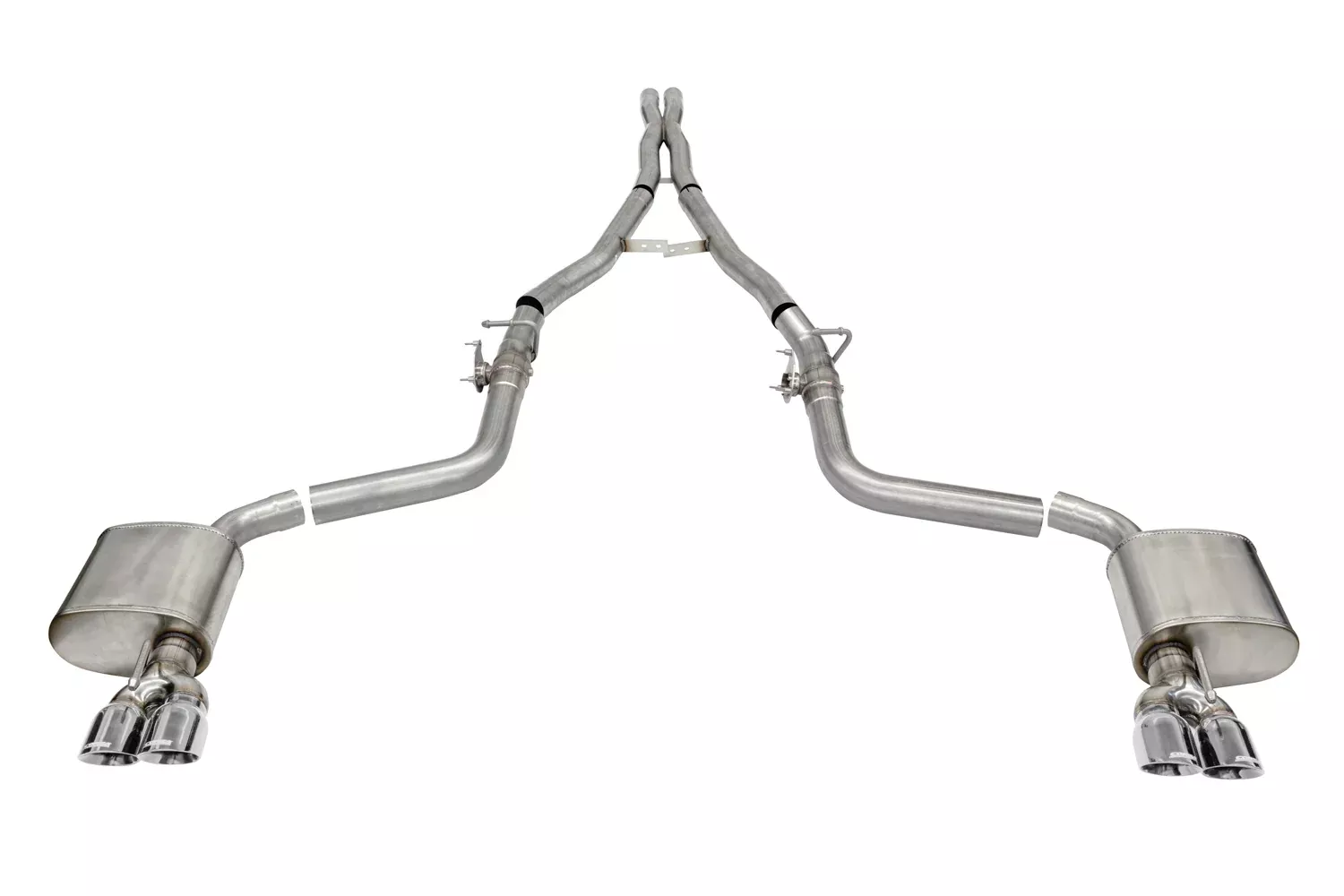 Corsa Performance - 15-22 Dodge Challenger Cat Back Exhaust