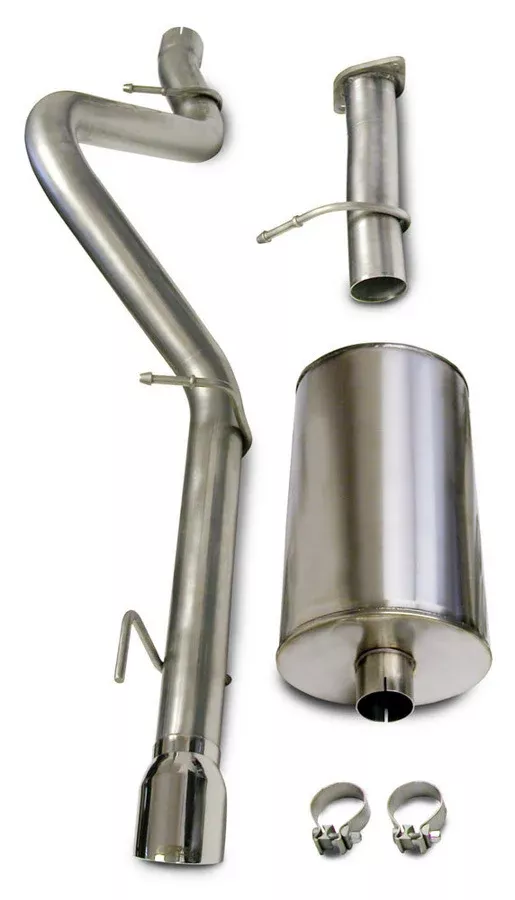 Corsa Performance - Exhaust Cat-Back - 3.0in Single Rear Exit