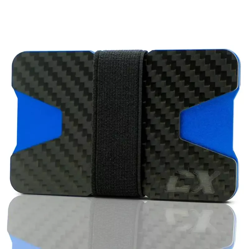 CX Wallets Carbon / Blue