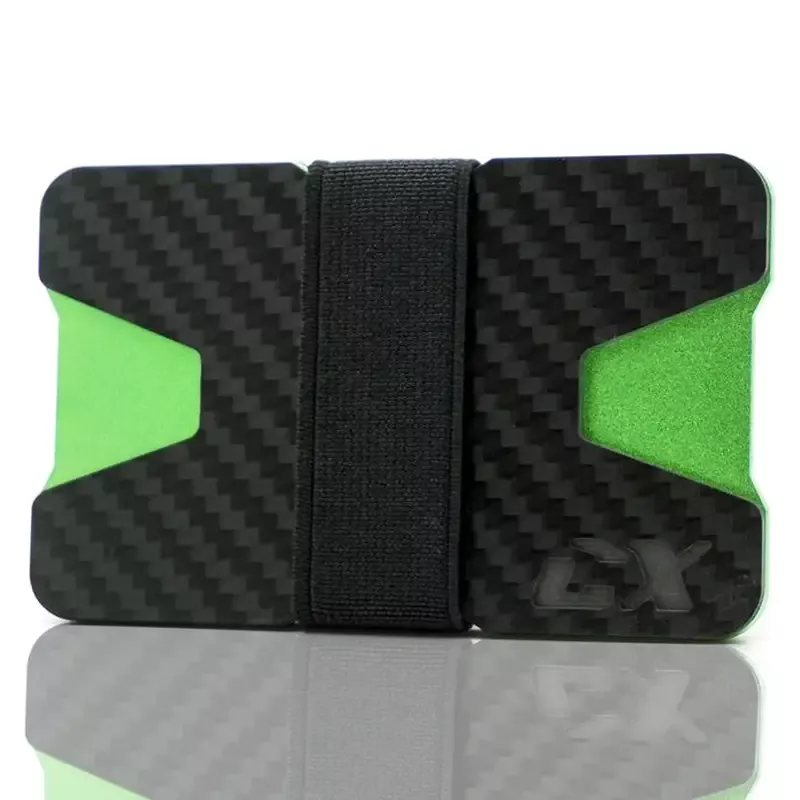 CX Wallets Carbon / Green