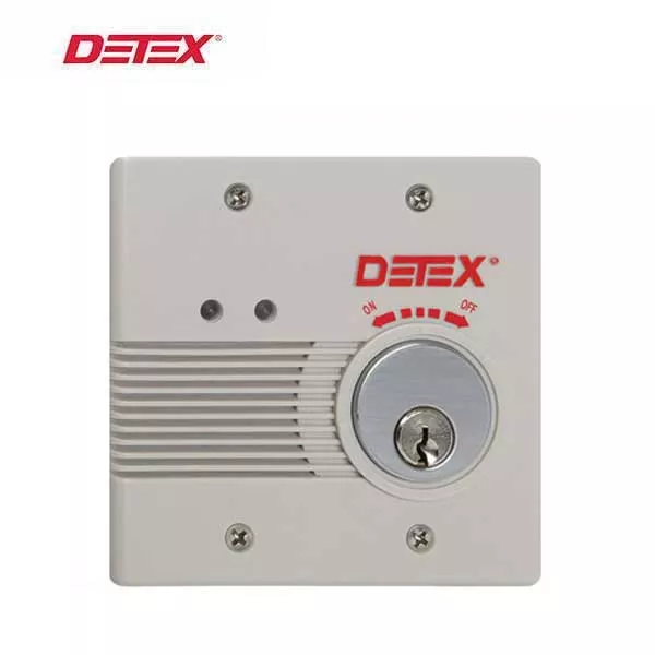 Detex - EAX-2500F - Exit Alarm - Flush Mount - Extended Bypass - AC/DC
