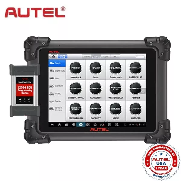 *Discontinued* Autel - MaxiSys - MS908CV - OBD2 Heavy Duty Diagnostic Scanner - J2534 ECU Programming Device
