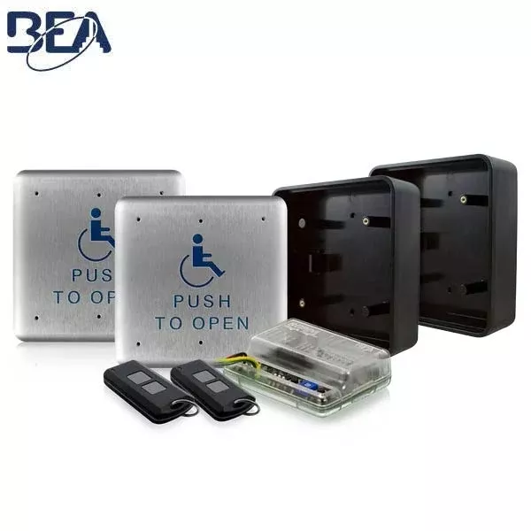 *Discontinued* BEA - Wireless Wall Actuator Package - Square - 4.75" - 900 MHz