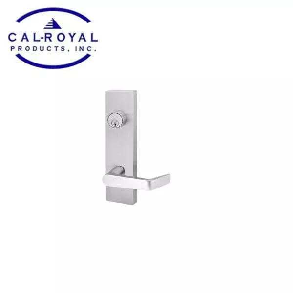 *Discontinued* Cal-Royal - HDESC-00 - Deadbolt - Entry Function - Stainless Steel - Optional Function - Grade 1