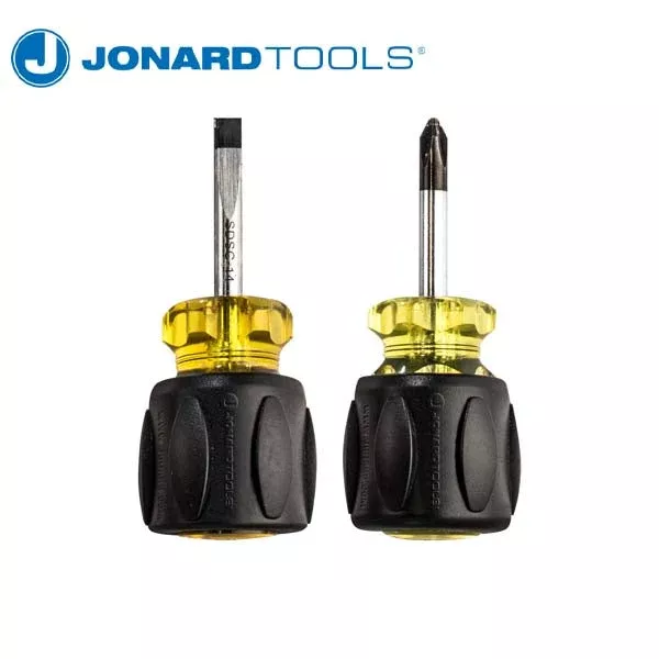 *Discontinued* Jonard Tools - 2 Piece Stubby Screwdriver Set