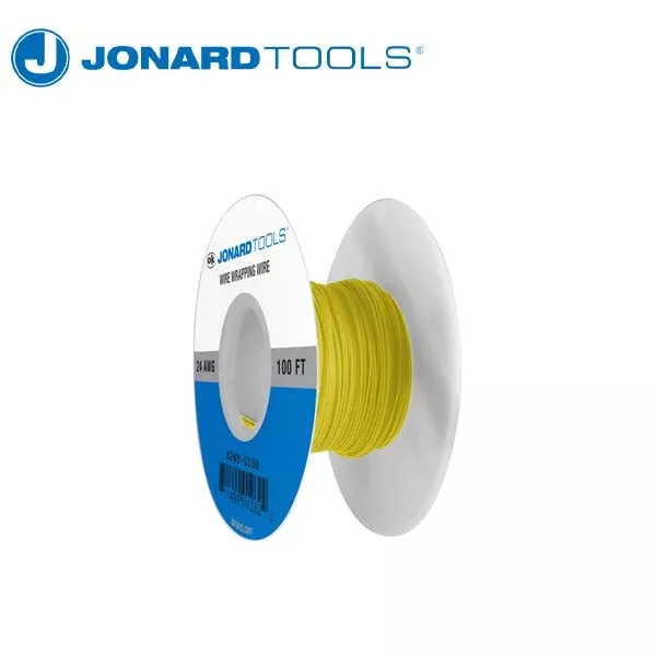 *Discontinued* Jonard Tools - 24 AWG Kynar Wire - Optional Finish - 100 ft
