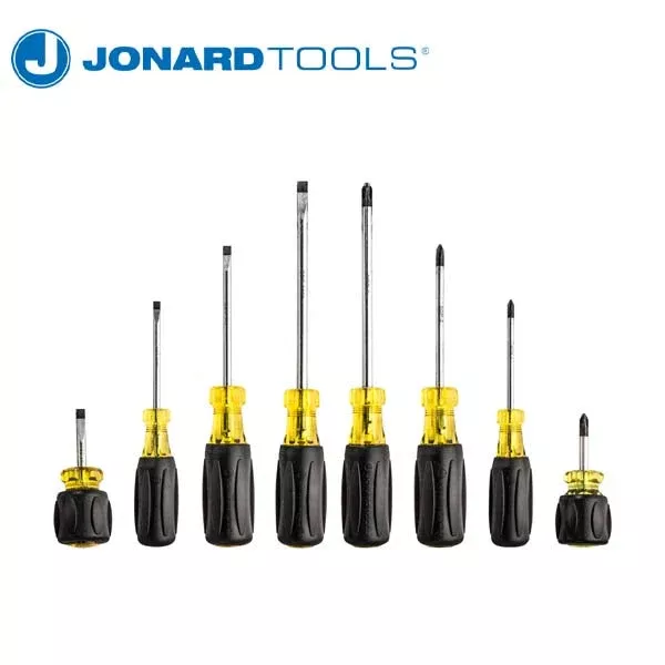 *Discontinued* Jonard Tools - 8 Piece Screwdriver Set
