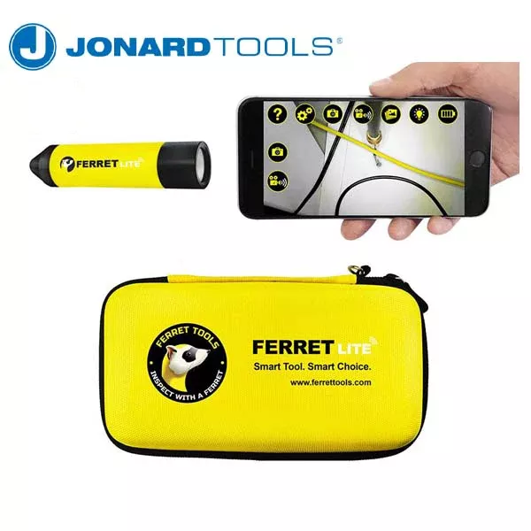 *Discontinued* Jonard Tools - Ferret Lite - Multipurpose Wireless Inspection Camera & Cable Pulling Tool