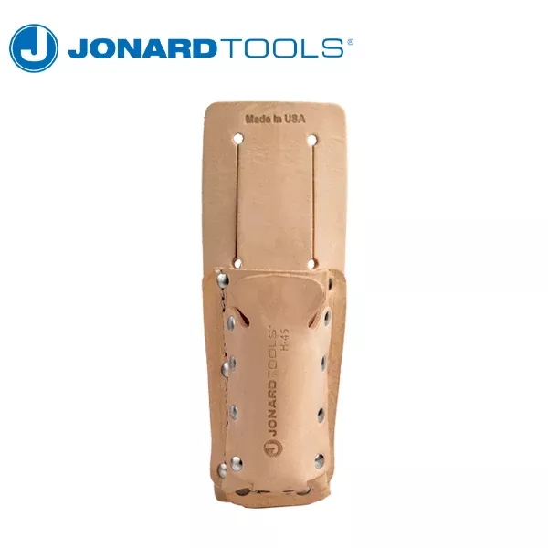 *Discontinued* Jonard Tools - Leather 2 Pocket Tool Pouch For JIC-186 / JIC-375