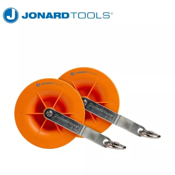 *Discontinued* Jonard Tools - Pulley for Low Voltage Electrical - Network - & COAX Cables (2 pack)
