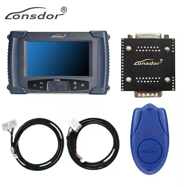 *Discontinued* Lonsdor - K518 USA Key Programmer - Permanent Free Upgrades (New USA Version) + 8A4A - Super ADP 8A / 4A Adapter + LKE - Smart Key Emulator