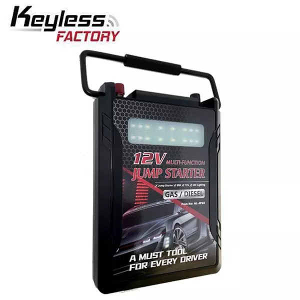 *Discontinued* Multi-function Car & Truck Battery Jump Starter Pack - 12V - 2600A - 188,000mAh Capacity
