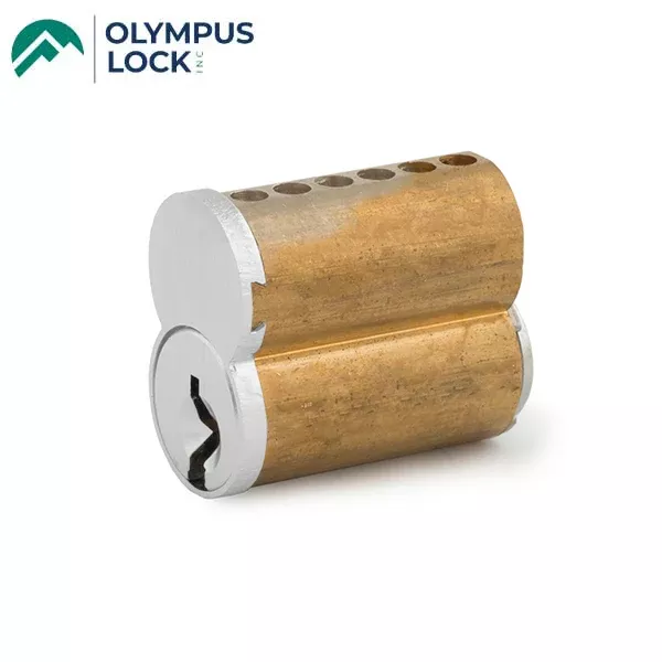 *Discontinued* Olympus - 207 - Small Format Interchangeable Colored Cores - Optional Colors - A Keyway - Optional Keys