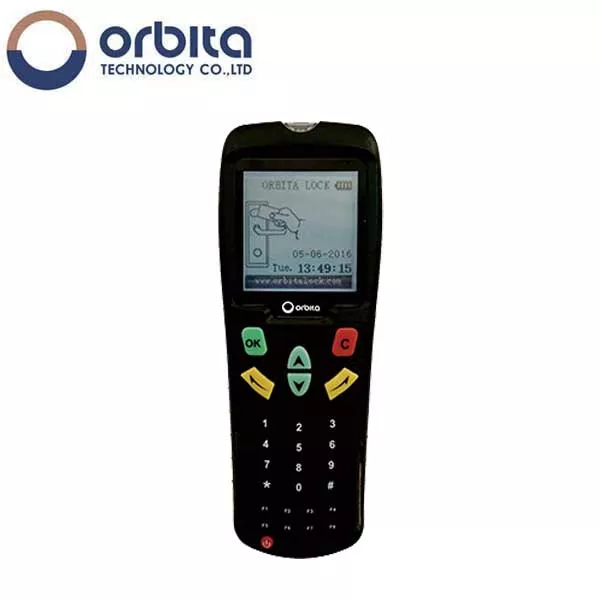 *Discontinued* Orbita - PP01 - Handheld Wireless Lock Programmer - Mifare Smart Locks - 13.56MHz - Black