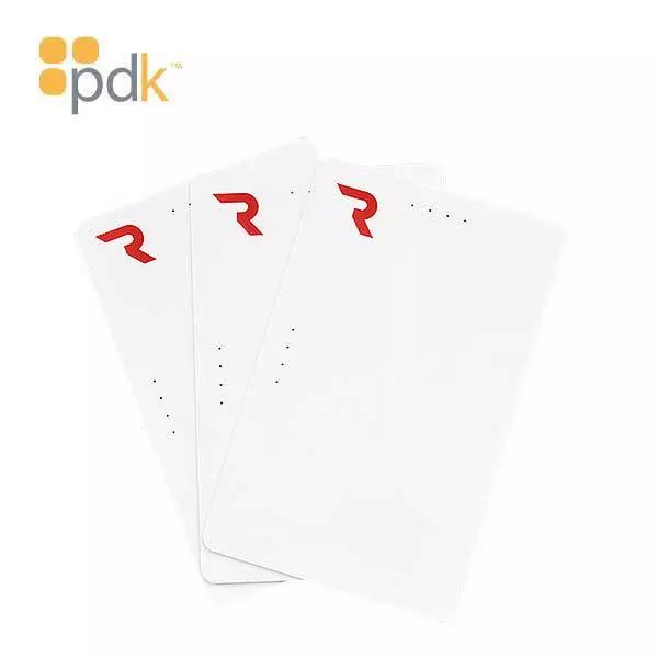 *Discontinued* PDK - RED High Security Credential Card - Desfire EV2 - 8K Memory - Pack of 25 (125 MHz Prox)