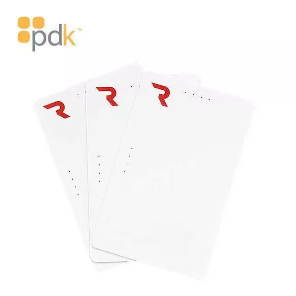 *Discontinued* PDK - RED High Security Credential Card - Multi Technology - Desfire EV2 - 4K Memory + Prox - Pack of 25 (125 MHz Prox)