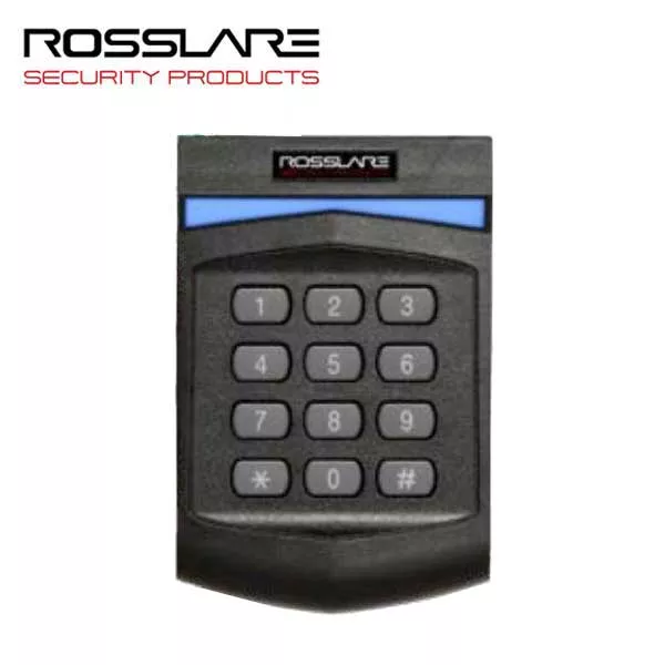 *Discontinued* Rosslare - H6370B - Open to Secure Multi-Format Keypad Reader w/ Pigtail - MIFARE Plus - 13.56 MHz RFID - 6-16 VDC - IP65
