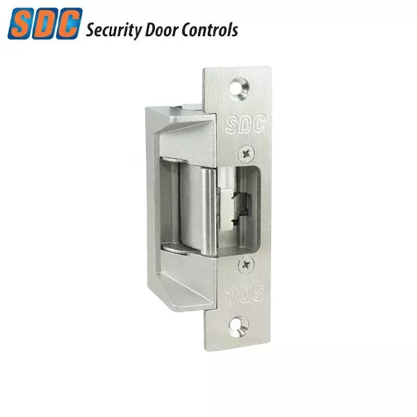 *Discontinued* SDC - 45F-4SU - Electrified Cylindrical Strike - Fail Safe / Fail Secure - Full Monitoring - Fire Rated - Satin Stainless Steel