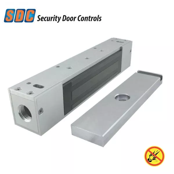 *Discontinued* SDC - EP17624 - Explosion-Proof Electromagnetic Lock - Single - Side Conduit - 600lbs