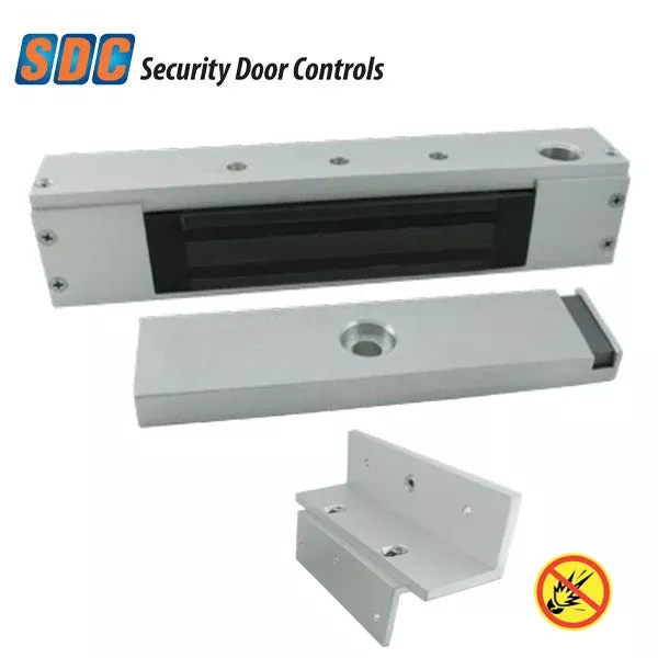 *Discontinued* SDC - EP17624TJ - Explosion-Proof Electromagnetic Lock - Single - Top Conduit - 600lbs