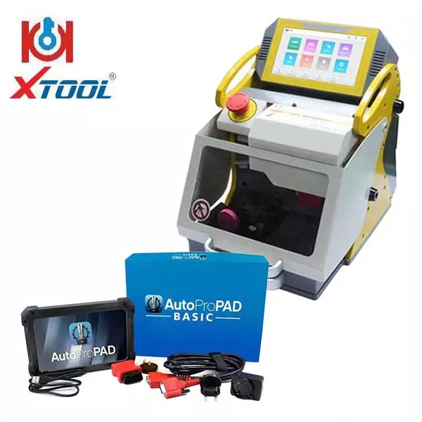 *Discontinued* SEC-E9 Automatic Key Cutting Machine (Generation IV Android Tablet Version) + AutoProPAD BASIC Key Programmer Bundle