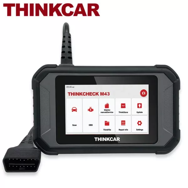 *Discontinued* THINKCAR - THINKCHECK M43 - OBD2 Scanner - Check Engine, Transmission, SRS, ABS - Professional Diagnostic Tool