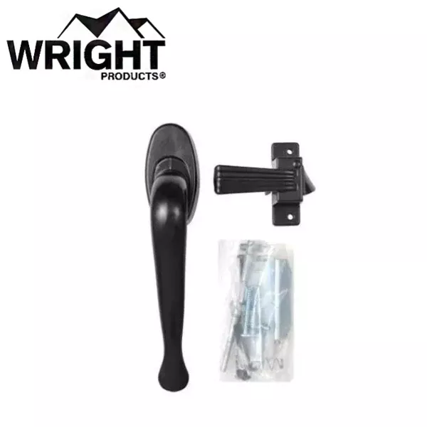 *Discontinued* Wright - VIL333 - Pull Handle Latch - Out Swinging - Storm / Screen Doors - 3/4 in" to 1-1/4 in" - Optional Finish
