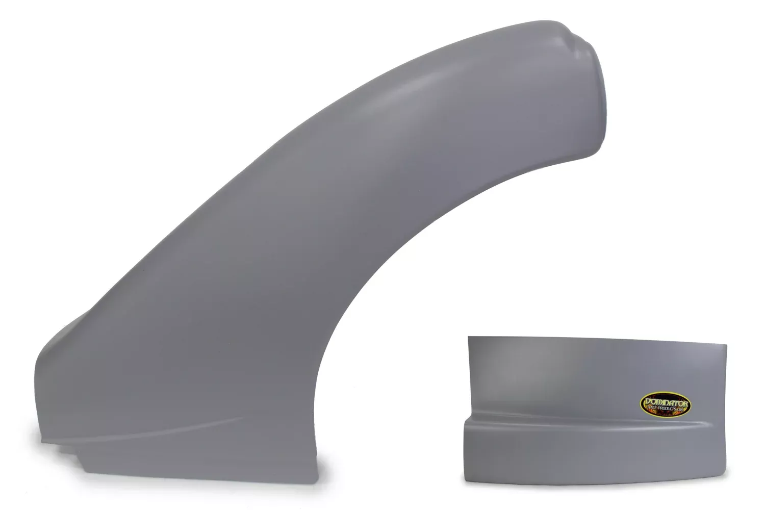 Dominator Race Body - Dominator Late Model Flare Left Gray