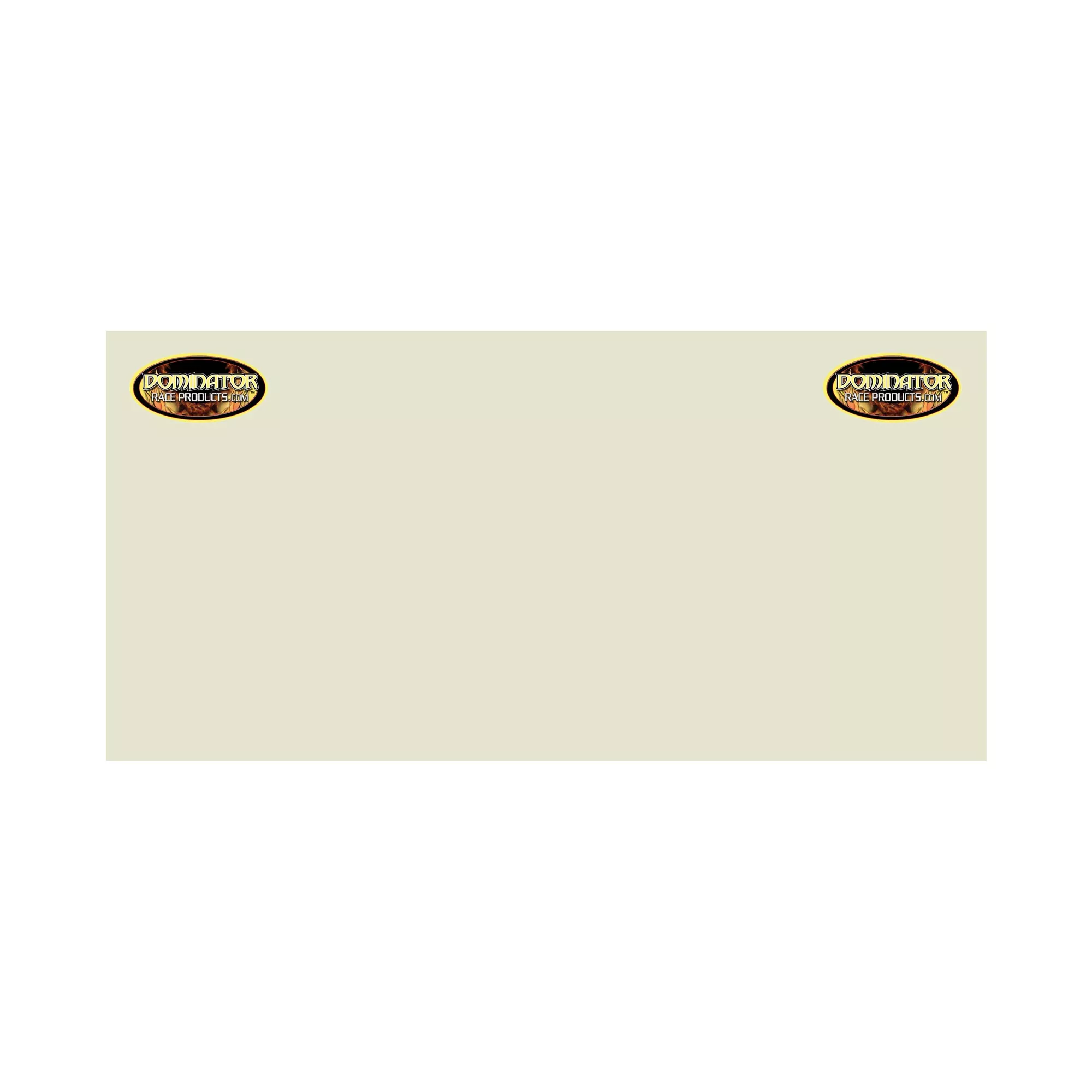 Dominator Race Body - Quarter Panel Mod White30in x 70in